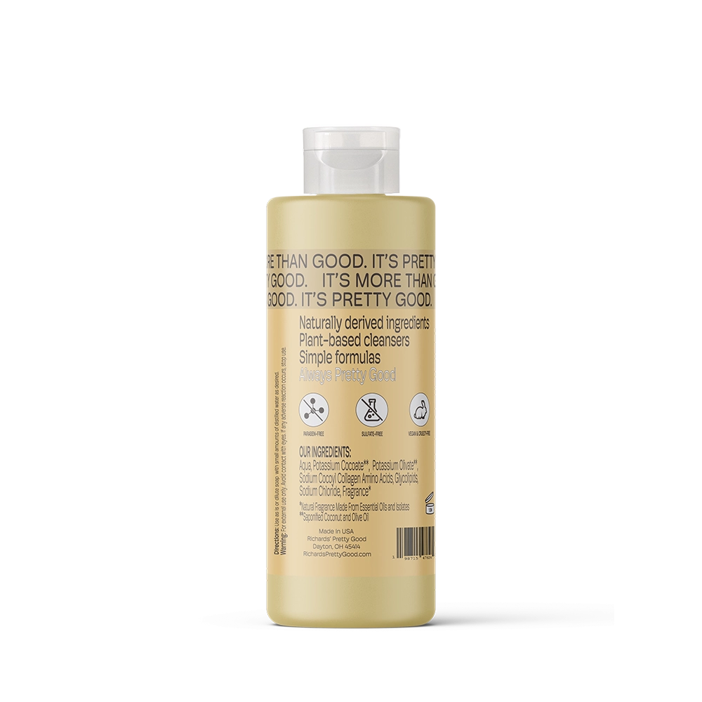 Castile Soap Citrus Peel 1000 ml Back