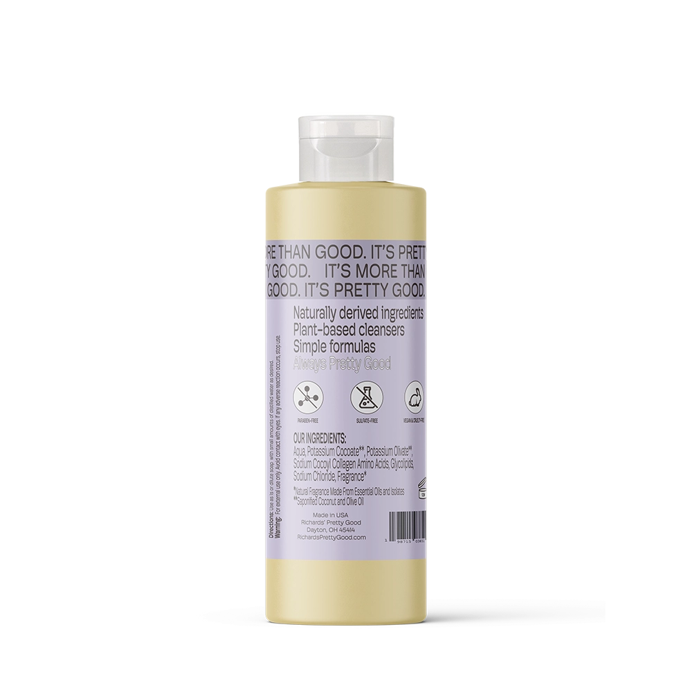 Castile Soap Lavender Sage 500 ml Back