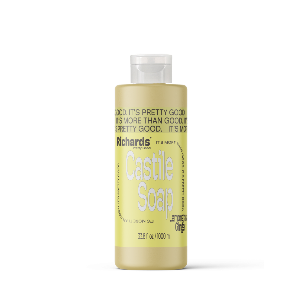Castile Soap Lemongrass Ginger 1000 ml
